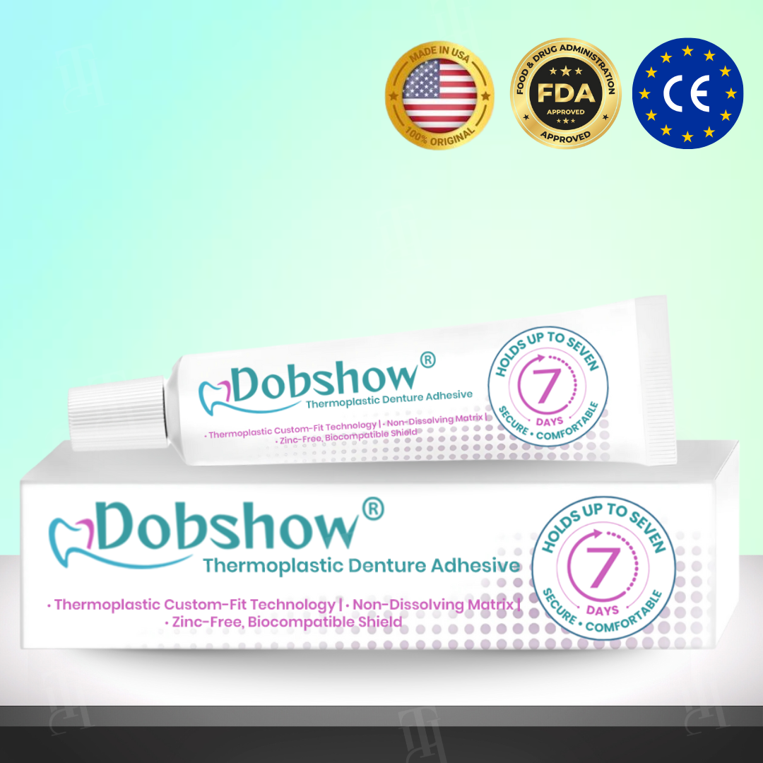 ✅ Oficiálny obchod: Termoplastické lepidlo na zubné protézy Dobshow® (⏰Zľava na posledný deň⏰)