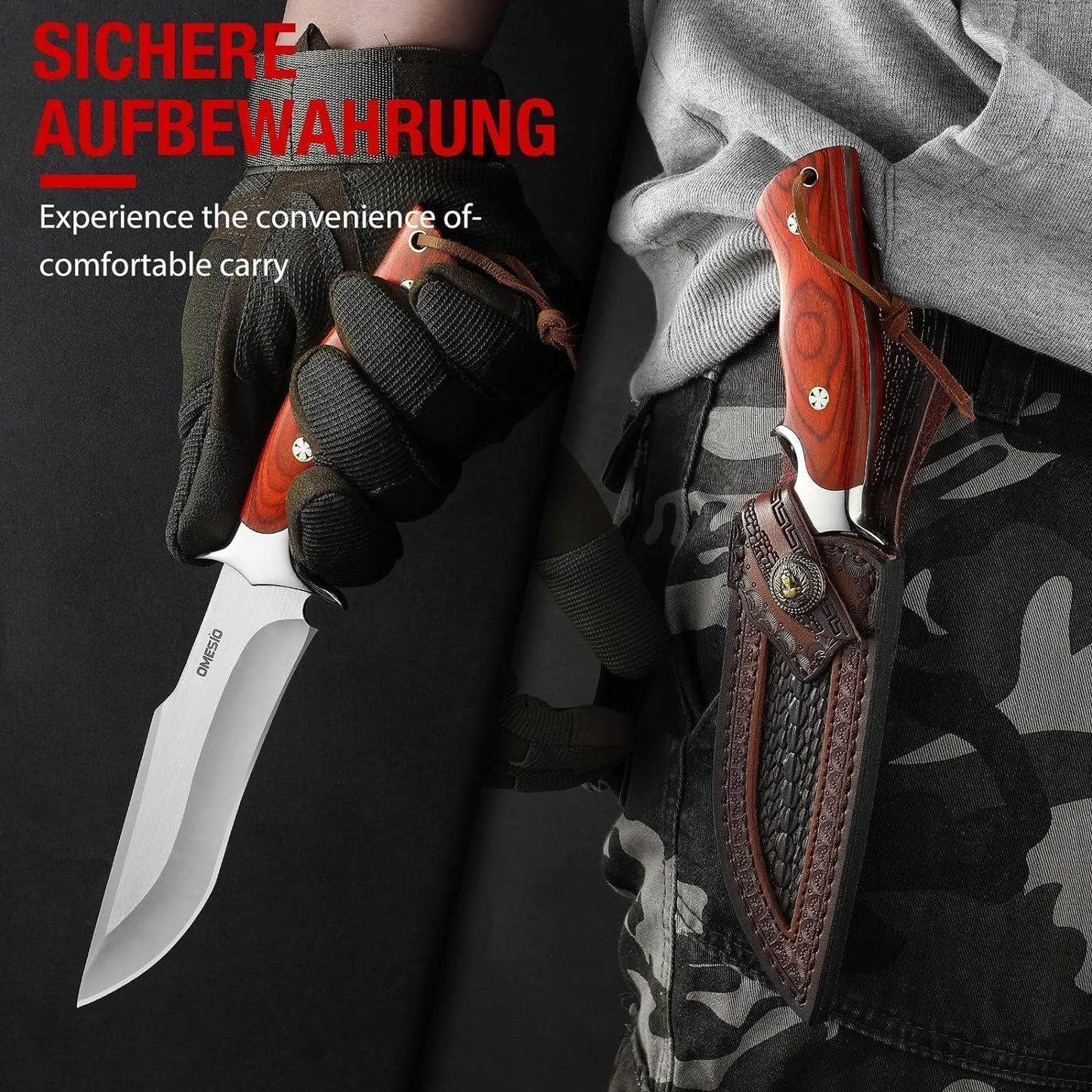🔥Posledné 4 dni - 50% zľava🔥German Dawn M390 Outdoorový nôž